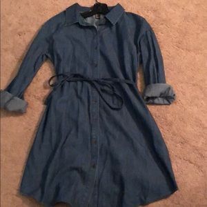 denim dress